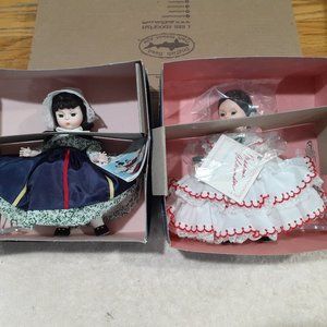 Vintage Madame Alexander Dolls (2): Panama #555, Canada #560